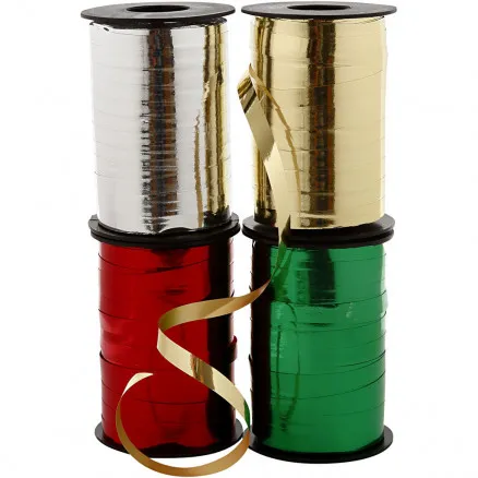 Presentband, B: 10 mm, blank, 4x250 m/ 1 förp.